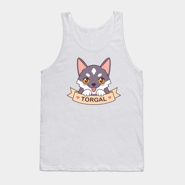 Puppy Torgal Tank Top by Alundrart